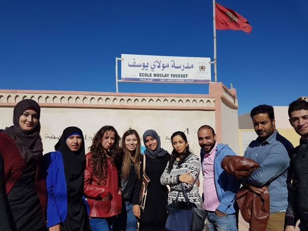 مجموعة من طلبة ماستر الاقتصاد وتدبير المؤسسات بكلية العلوم القانونية والاقتصادية والاجتماعية بوجدة يبادرون تحت إشراف الدكتور عبد الواحد بريشي إلى خلق إطار تحت اسم "يلاه نفرحوهم" للتدريب الميداني على العمل التطوعي وخلق روح المبادرة والتضامن