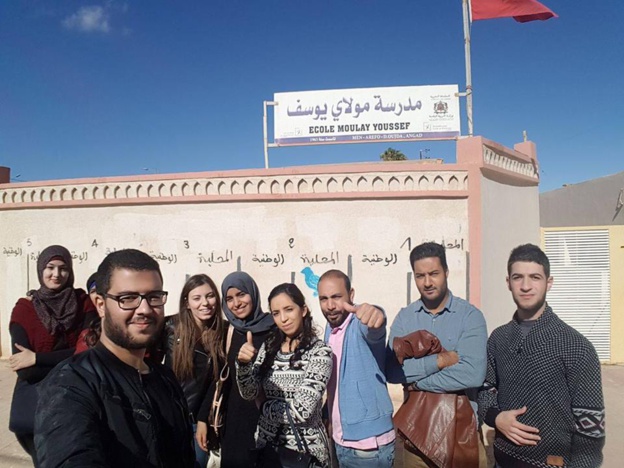 مجموعة من طلبة ماستر الاقتصاد وتدبير المؤسسات بكلية العلوم القانونية والاقتصادية والاجتماعية بوجدة يبادرون تحت إشراف الدكتور عبد الواحد بريشي إلى خلق إطار تحت اسم "يلاه نفرحوهم" للتدريب الميداني على العمل التطوعي وخلق روح المبادرة والتضامن