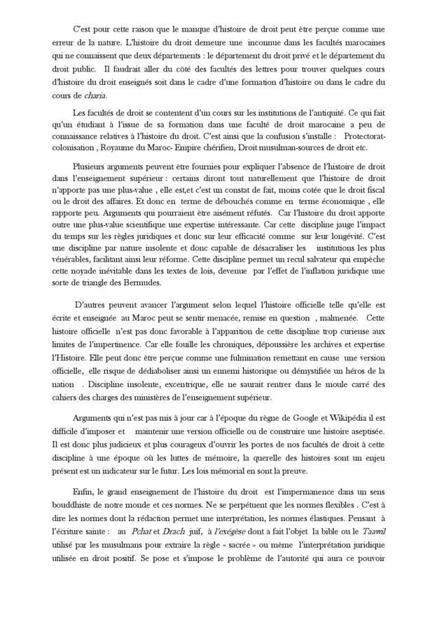 Première conférence internationale sur l’histoire du droit Faculté des Sciences Juridiques Économiques et Sociales Université Mohammed 1er Oujda Regards croisés sur l’histoire du Droit 