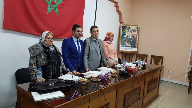 مناقشة رسالة في موضوع ظاهرة عدم تحيين الرسوم العقارية وفق مستجدات القانون 14/07  تحت إشراف الدكتور ادريس الفاخوري  تقدم بها الباحث محمد العلالي 