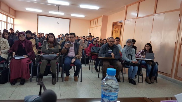 مناقشة رسالة في موضوع ظاهرة عدم تحيين الرسوم العقارية وفق مستجدات القانون 14/07  تحت إشراف الدكتور ادريس الفاخوري  تقدم بها الباحث محمد العلالي 