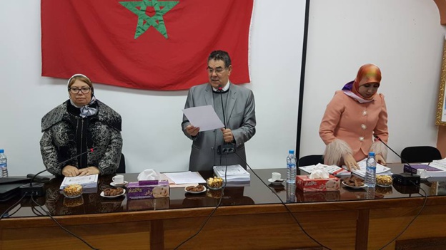 مناقشة رسالة في موضوع ظاهرة عدم تحيين الرسوم العقارية وفق مستجدات القانون 14/07  تحت إشراف الدكتور ادريس الفاخوري  تقدم بها الباحث محمد العلالي 