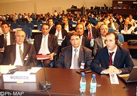 مشاركة وفد مغربي مؤتمر الأمم المتحدة لمنع الجريمة والعدالة الجنائية المنعقد بالبرازيل مابين 12 و 19 أبريل ) مشاركة وفد مغربي مؤتمر الأمم المتحدة لمنع الجريمة والعدالة الجنائية المنعقد بالبرازيل مابين 12 و 19 أبريل )