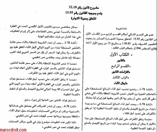 تشكيل لجينة قصد إعداد صياغة توافقية بشأن مشروع قانون متعلق بمدونة التجارة تشكيل لجينة قصد إعداد صياغة توافقية بشأن مشروع قانون متعلق بمدونة التجارة