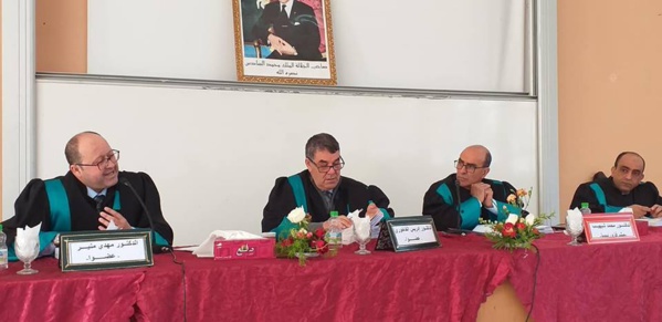 مختبر تشريعات الأسرة والهجرة: مناقشة أطروحة لنيل الدكتوراه في القانون الخاص في موضوع تنازع قوانين الطلاق بين المغرب وأوروبا تحت  إشراف الدكتور محمد شهيب  للباحثة سناء بوعرورو مختبر تشريعات الأسرة والهجرة: مناقشة أطروحة لنيل الدكتوراه في القانون الخاص في موضوع تنازع قوانين الطلاق بين المغرب وأوروبا تحت  إشراف الدكتور محمد شهيب  للباحثة سناء بوعرورو