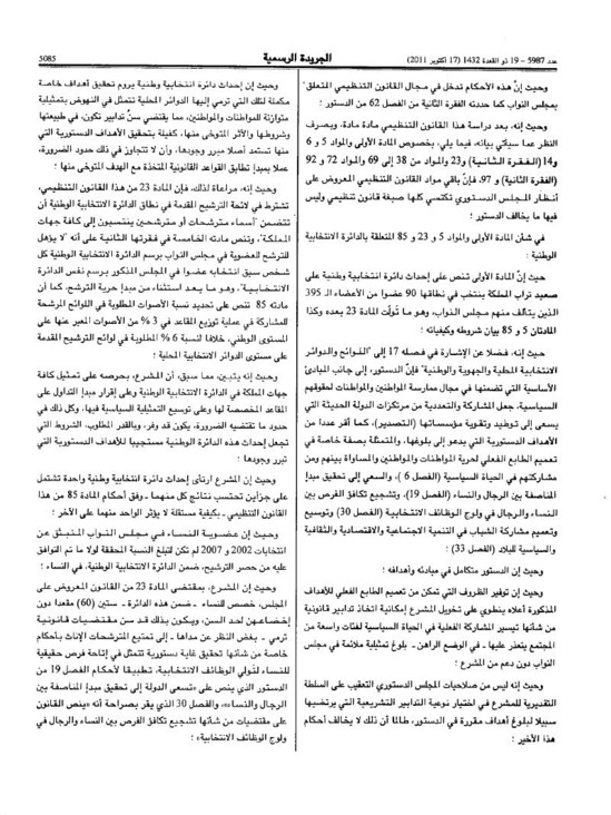 قرار المجلس الدستوري القاضي بعدم دستورية بعض بنود القانون التنظيمي لمجلس النواب قرار المجلس الدستوري القاضي بعدم دستورية بعض بنود القانون التنظيمي لمجلس النواب