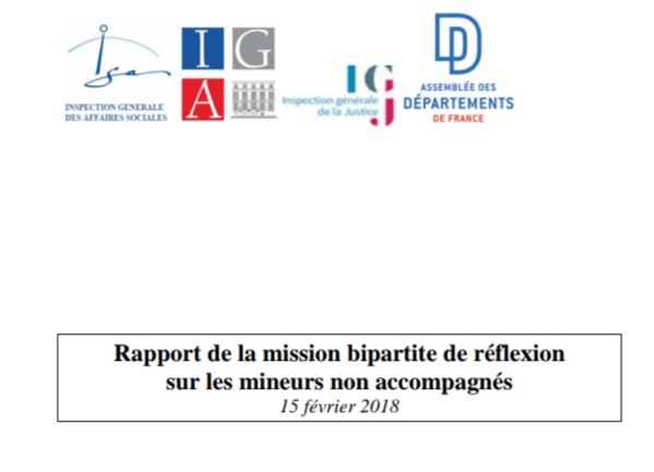Rapport sur les mineurs non accompagnés