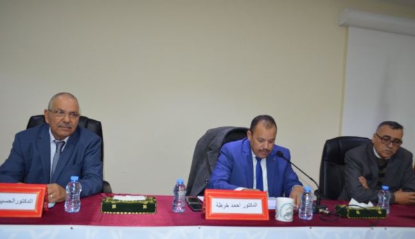 ماستر قانون العقار والتعمير يستضيف الدكتور الحسين بلحساني في درس افتتاحي تحت عنوان مظاهر التوجيهية التعاقدية في القانون المدني المغربي