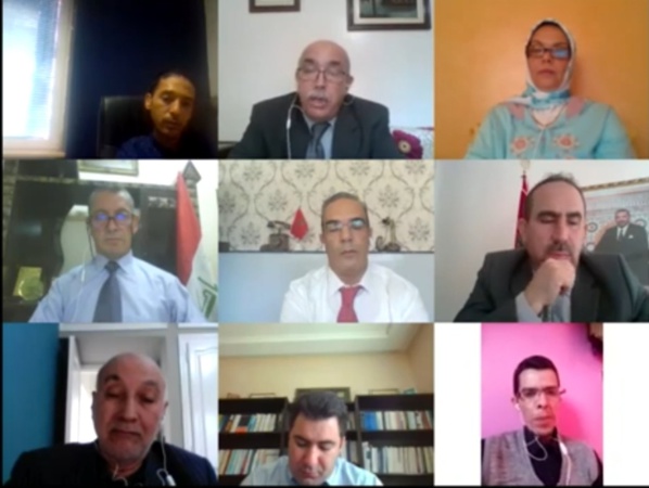نقاش قانوني حول آثار حالة الطوارئ الصحية الناتجة عن جائحة كورونا يجمع أساتذة قانون من المغرب والجزائر والعراق