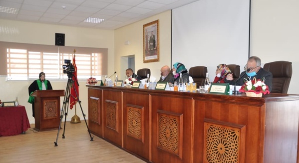 الباحثة هاجر السعيدي القاضية بالمحكمة الإدارية بالرباط  تناقش أطروحتها لنيل الدكتوراه في الحقوق في موضوع حماية المقترض في منازعات عقود الائتمان الاستهلاكي