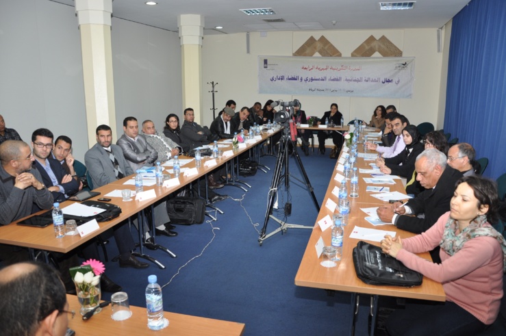 إنطلاق أشغال الدورة التدريبية الجهوية الرابعة في مجال العدالة الجنائية و القضاء الدستوري  و القضاء الإداري المنظمة من طرف جمعية عدالة  بمدينة الرباط