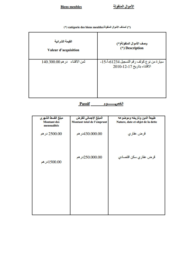 الشأن القضائي: الدكتور محمد الهيني يراسل وزارة العدل و الحريات مصرحا بممتلكاته، و طالبا لرفع الاعتداء المادي على خرق مبدأ قرينة براءة قاض