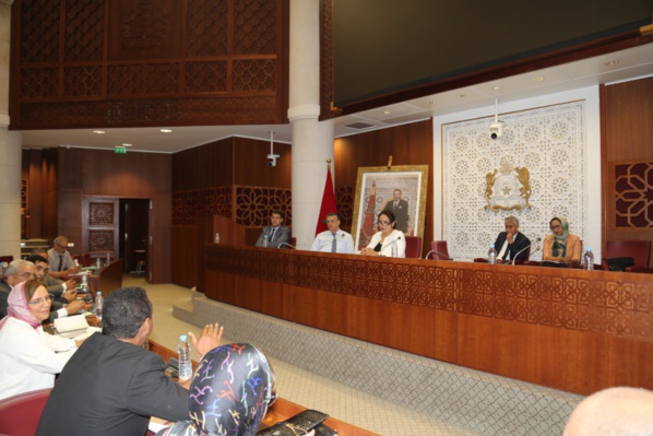 وزير العدل يقدم أمام لجنة العدل والتشريع وحقوق الإنسان بالبرلمان المغربي مشروع التقرير الوطني برسم الجولة الرابعة من آلية الاستعراض الدوري الشامل ومشروع التقرير الوطني الثاني المتعلق بأعمال الاتفاقية الدولية لحماية حقوق جميع العمال المهاجرين وزير العدل يقدم أمام لجنة العدل والتشريع وحقوق الإنسان بالبرلمان المغربي مشروع التقرير الوطني برسم الجولة الرابعة من آلية الاستعراض الدوري الشامل ومشروع التقرير الوطني الثاني المتعلق بأعمال الاتفاقية الدولية لحماية حقوق جميع العمال المهاجرين