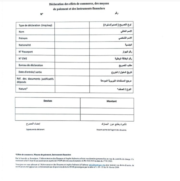  دورية ادارة الجمارك والضرائب غير المباشرة لسنة 2022 بشأن مكافحة غسل الأموال وتمويل الإرهاب