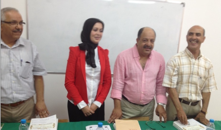 ماستر قانون العقود والعقار: مناقشة رسالة تحت عنوان   تنفيذ أحكام التقييد والتشطيب من طرف المحافظ على الأملاك العقارية والرهون   تحت إشراف  الدكتور عبد العزيز حضري تقدمت بها الباحثة كريمة بيولي