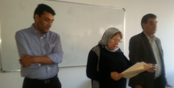 ماستر قانون العقود والعقار: مناقشة رسالة تحت عنوان إلتزامات البنك في الودائع البنكية النقدية بين النص القانوني والعمل القضائي تحت إشراف الدكتورة  دنيا مباركة تقدم بها الباحث إبراهيم اليوسفي