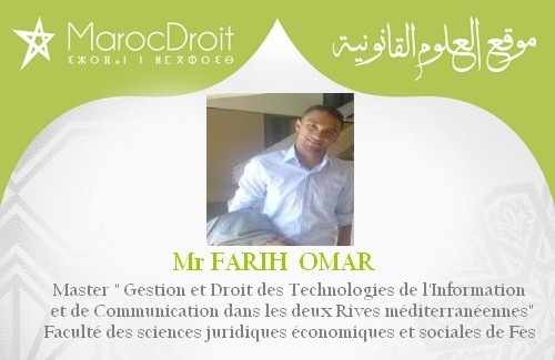 Cadre conceptuel et théorique de la cybercriminalité Par Mr FARIH  OMAR