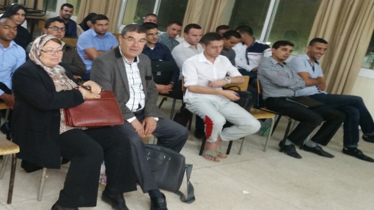 ماستر قانون العقود والعقار: مناقشة رسالة تحت عنوان مسؤولية الطبيب بين الخطأ الشخصي والمرفقي تحت إشراف الدكتور الحسين بلحساني تقدم بها الباحث محمد بنعيش