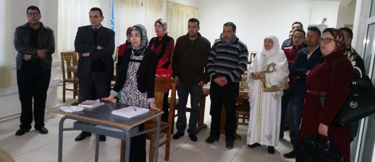 ماستر قانون العقود والعقار: مناقشة رسالة في تعدد المتدخلين في ميدان التعمير – علاقة تداخل أم تكامل  تحت إشراف الدكتور محمد شهيب  تقدمت بها الباحثة فدوى الماحي