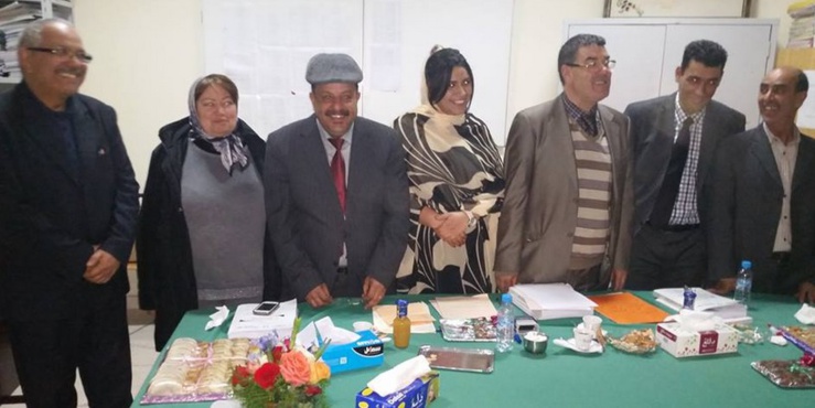 ماستر قانون العقود والعقار: مناقشة رسالة في موضوع بيع العقار في طور الانجاز ودوره في التخفيف من أزمة السكن – دراسة على ضوء مستجدات مشروع القانون 12/107 –  تحت إشراف الدكتور إدريس الفاخوري  تقدمت بها الباحثة مليكة الهيلالي
