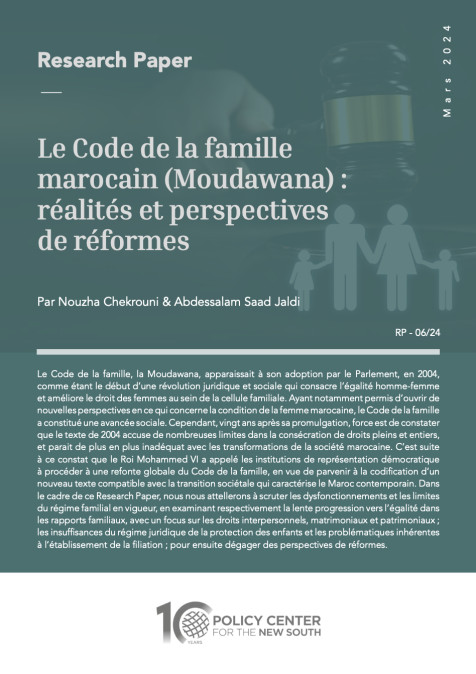 Le Code de la famille marocain (Moudawana) : réalités et perspectives de réformes