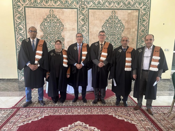 وجدة: مناقشة أطروحة للباحث محمد حداوي تقارب موضوع الرجوع في الهبة على ضوء أحكام الفقه الإسلامي والتشريع المغربي - دراسة مقارنة -
