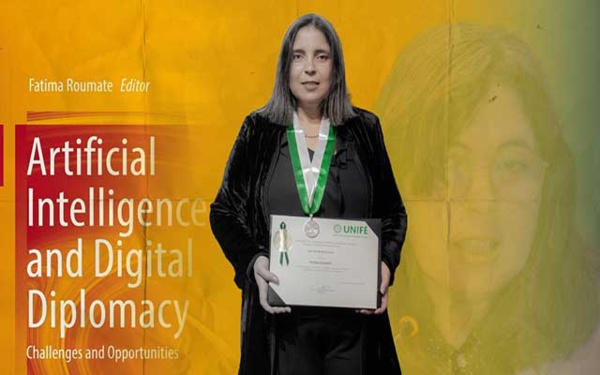 الذكاء الاصطناعي والدبلوماسية الرقمية للأستاذة بكلية الحقوق أكدال دة/ فاطمة رومات يحقق ترتيبا عالميًا مميزا الذكاء الاصطناعي والدبلوماسية الرقمية للأستاذة بكلية الحقوق أكدال دة/ فاطمة رومات يحقق ترتيبا عالميًا مميزا