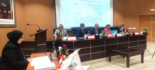 الرباط: مناقشة أطروحة للباحثة مارية جوهري في موضوع "عقود الشراكة بين القطاعين العام والخاص، مقاربة جديدة لتمويل وإنجاز المشاريع العمومية: دراسة مقارنة في ضوء التشريع والممارسة الدولية" الرباط: مناقشة أطروحة للباحثة مارية جوهري في موضوع "عقود الشراكة بين القطاعين العام والخاص، مقاربة جديدة لتمويل وإنجاز المشاريع العمومية: دراسة مقارنة في ضوء التشريع والممارسة الدولية"