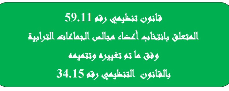 نسخة مبرزة للتعديلات التى طالت القانون التنظيمي رقم59.11 المتعلق بانتخاب أعضاء مجالس الجماعات الترابية بمقتضى القانون التنظيمي رقم 34.15 نسخة مبرزة للتعديلات التى طالت القانون التنظيمي رقم59.11 المتعلق بانتخاب أعضاء مجالس الجماعات الترابية بمقتضى القانون التنظيمي رقم 34.15