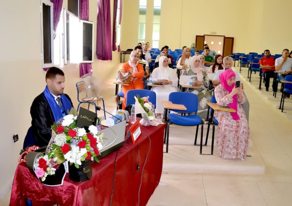 الناظور: مناقشة رسالة لنيل دبلوم الماستر للباحث عزالدين الغاني تحت عنوان ولوج المرأة إلى خطة العدالة بين المسوغات القانونية والشرعية والمعيقات الواقعية الناظور: مناقشة رسالة لنيل دبلوم الماستر للباحث عزالدين الغاني تحت عنوان ولوج المرأة إلى خطة العدالة بين المسوغات القانونية والشرعية والمعيقات الواقعية