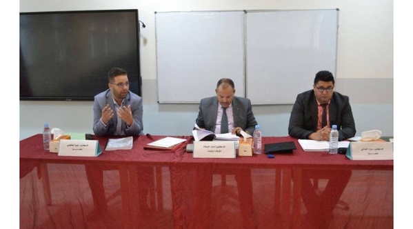 الناظور: مناقشة رسالة للباحث يونس زريوحي في موضوع  قابلية العقد للإبطال ومبدأ استقرار المعاملات الناظور: مناقشة رسالة للباحث يونس زريوحي في موضوع  قابلية العقد للإبطال ومبدأ استقرار المعاملات