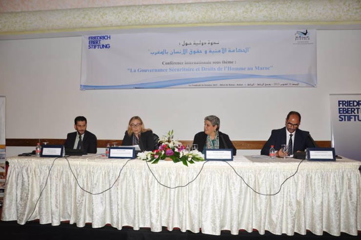 الندوة  الدولية لجمعية عدالة بالرباط حول "الحكامة الأمنية وحقوق الإنسان بالمغرب