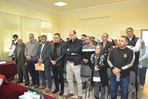 الناظور: مناقشة رسالة لنيل دبلوم الماستر للباحثة سهام بوسوكار تحت عنوان خطاب قاضي التوثيق بين الإبقاء والإلغاء الناظور: مناقشة رسالة لنيل دبلوم الماستر للباحثة سهام بوسوكار تحت عنوان خطاب قاضي التوثيق بين الإبقاء والإلغاء