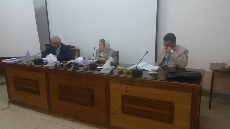 مناقشة رسالة في موضوع دور التمويل البنكي في السكن الاجتماعي تحت إشراف الدكتورة دنيا مباركة  تقدم بها الباحث محمد اليعقوبي  مناقشة رسالة في موضوع دور التمويل البنكي في السكن الاجتماعي تحت إشراف الدكتورة دنيا مباركة  تقدم بها الباحث محمد اليعقوبي