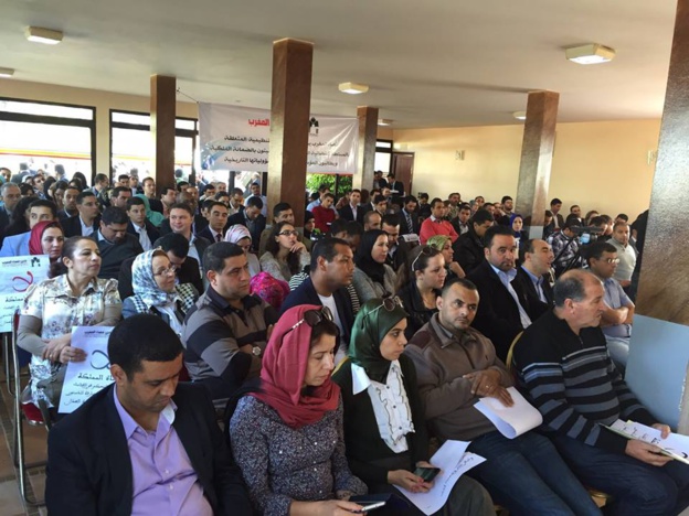 تغطية للندوة الصحفية والوقفة الرمزية لنادي قضاة المغرب – صور + فيديو تغطية للندوة الصحفية والوقفة الرمزية لنادي قضاة المغرب – صور + فيديو