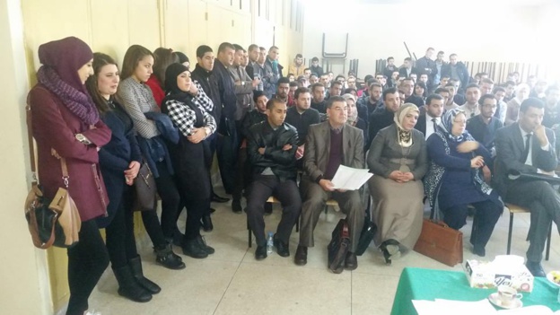 مناقشة رسالة في موضوع الحراسة القضائية بين النظرية والتطبيق  تحت إشراف الدكتور الحسين بلحساني تقدم بها الباحث الحرشي عبد الله مناقشة رسالة في موضوع الحراسة القضائية بين النظرية والتطبيق  تحت إشراف الدكتور الحسين بلحساني تقدم بها الباحث الحرشي عبد الله