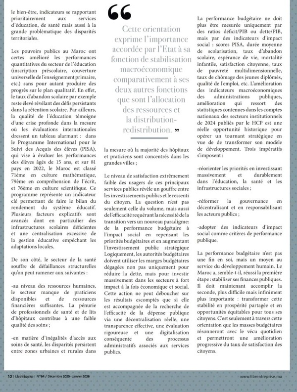 OÙ VONT LES MARGES BUDGÉTAIRES DÉGAGÉES 