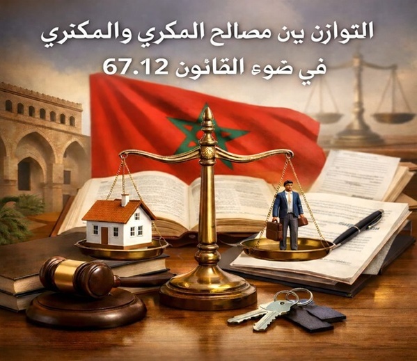 التوازن بين مصالح المكري والمكتري في ضوء القانون 67.12 التوازن بين مصالح المكري والمكتري في ضوء القانون 67.12