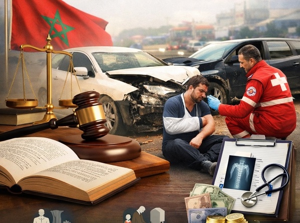 الدليل العملي لحساب التعويض عن حوادث السير على ضوء ظهير 02 أكتوبر 1984 كما وقع تغييره و تتميمه بمقتضى القانون رقم 70.24 الدليل العملي لحساب التعويض عن حوادث السير على ضوء ظهير 02 أكتوبر 1984 كما وقع تغييره و تتميمه بمقتضى القانون رقم 70.24