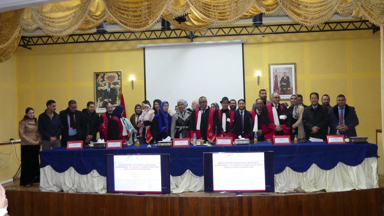 "تطوير الآليات المالية و إنعكاسها على النمو الاقتصادي : الطرح النظري على محك الواقع المغربي" موضوع اطروحة دكتوراه في الاقتصاد والتدبير بمكناس. "تطوير الآليات المالية و إنعكاسها على النمو الاقتصادي : الطرح النظري على محك الواقع المغربي" موضوع اطروحة دكتوراه في الاقتصاد والتدبير بمكناس.