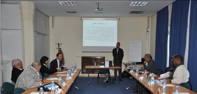 إنطلاق أشغال الدورة التدريبية الجهوية الرابعة في مجال العدالة الجنائية و القضاء الدستوري  و القضاء الإداري المنظمة من طرف جمعية عدالة  بمدينة الرباط