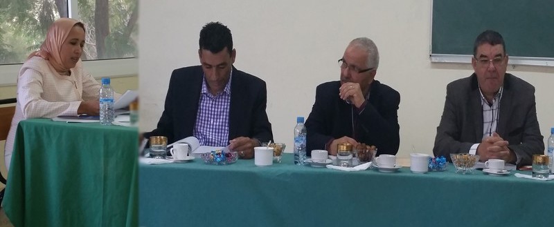 ماستر قانون العقود والعقار: مناقشة رسالة تحت عنوان التزامات المنعش العقاري وضماناتها تجاه مشتري المحلات السكنية تحت إشراف الدكتور الحسين بلحساني تقدمت بها الباحثة سعاد وهنا