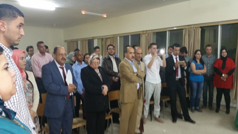 ماستر قانون العقود والعقار: مناقشة رسالة تحت عنوان التزامات المنعش العقاري وضماناتها تجاه مشتري المحلات السكنية تحت إشراف الدكتور الحسين بلحساني تقدمت بها الباحثة سعاد وهنا