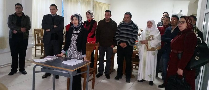 ماستر قانون العقود والعقار: مناقشة رسالة في تعدد المتدخلين في ميدان التعمير – علاقة تداخل أم تكامل  تحت إشراف الدكتور محمد شهيب  تقدمت بها الباحثة فدوى الماحي