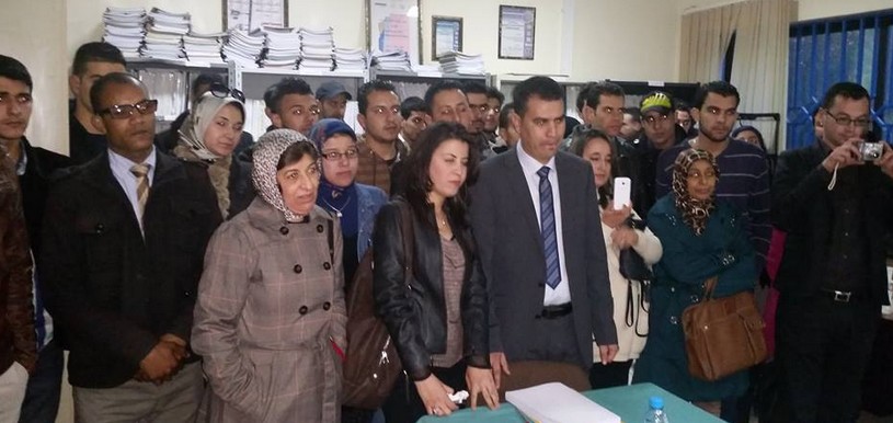 ماستر قانون العقود والعقار: مناقشة رسالة في موضوع الحجز على السفينة  تحت إشراف الدكتور سعيد الروبيو تقدم بها الباحث محمد الهواري
