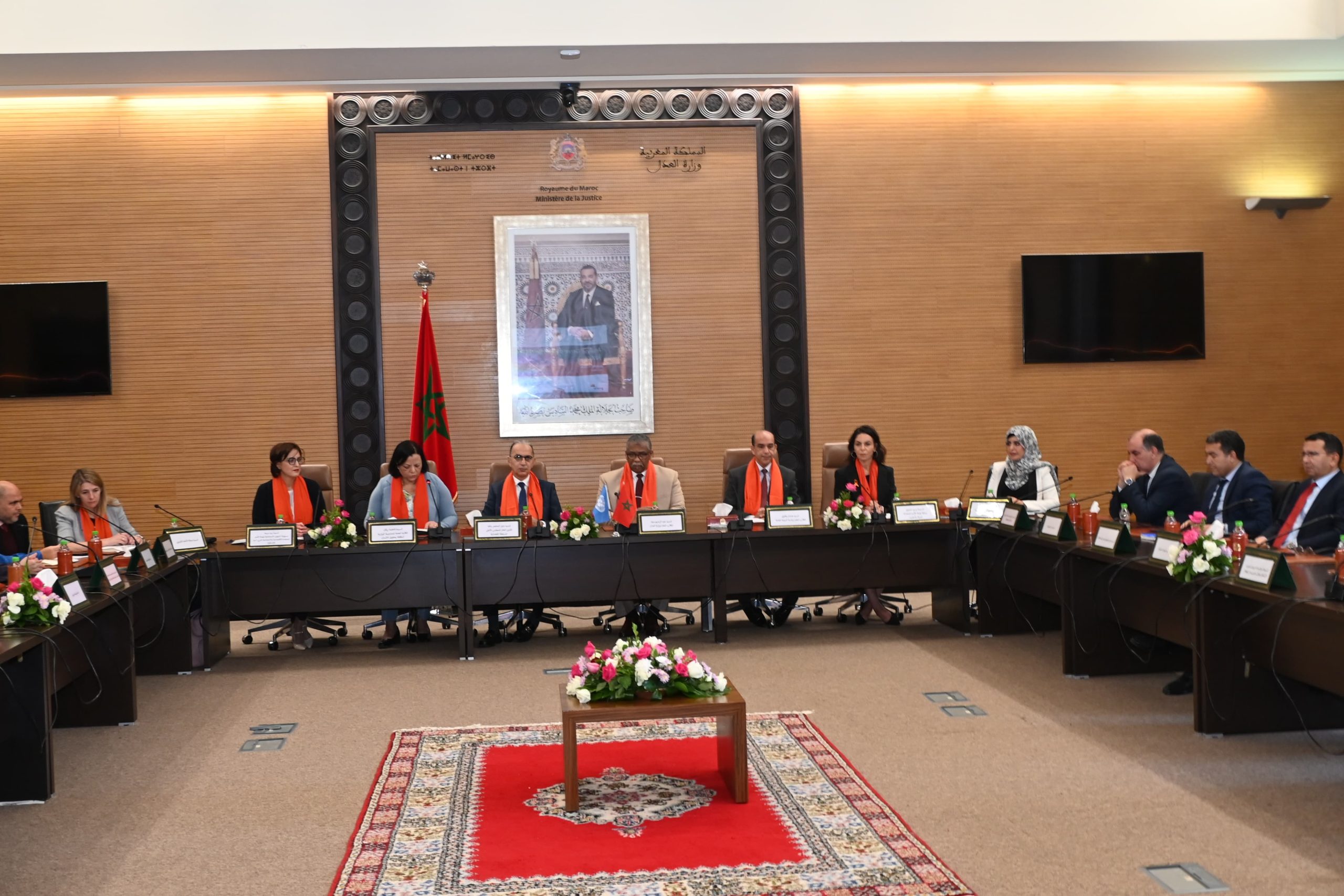 وزارة العدل تنظم لقاء اختتام الدراسة المتعلقة بالتحليل حسب النوع الاجتماعي على مستوى كل من وزارة العدل والمجلس الأعلى للسلطة القضائية ورئاسة النيابة العامة وزارة العدل تنظم لقاء اختتام الدراسة المتعلقة بالتحليل حسب النوع الاجتماعي على مستوى كل من وزارة العدل والمجلس الأعلى للسلطة القضائية ورئاسة النيابة العامة