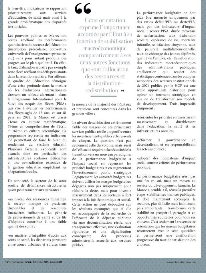 OÙ VONT LES MARGES BUDGÉTAIRES DÉGAGÉES 