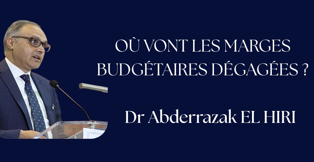 OÙ VONT LES MARGES BUDGÉTAIRES DÉGAGÉES 
