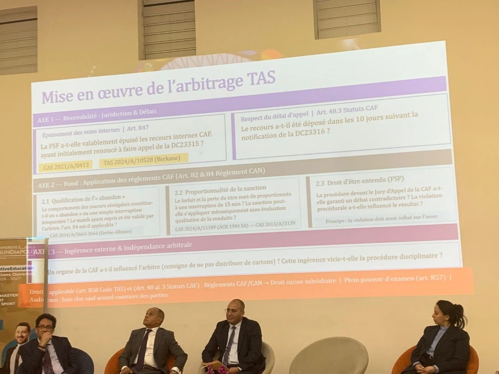 قراءة قانونية في قضية المغرب–السنغال ورهانات التحكيم الرياضي الدولي