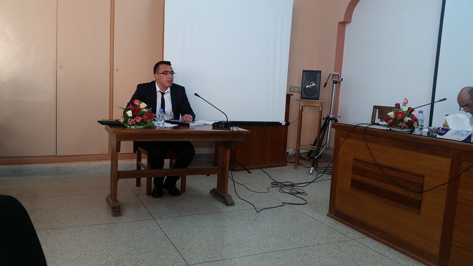 مناقشة رسالة في موضوع الحماية القانونية والقضائية لمندوب الأجراء   تحت إشراف الدكتورة دنيا مباركة تقدم بها الباحث أشرف الشيباني مناقشة رسالة في موضوع الحماية القانونية والقضائية لمندوب الأجراء   تحت إشراف الدكتورة دنيا مباركة تقدم بها الباحث أشرف الشيباني